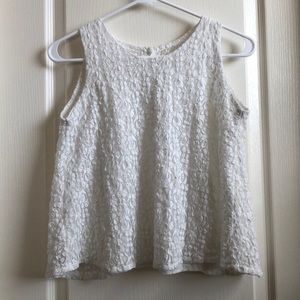 Lace sleeveless top